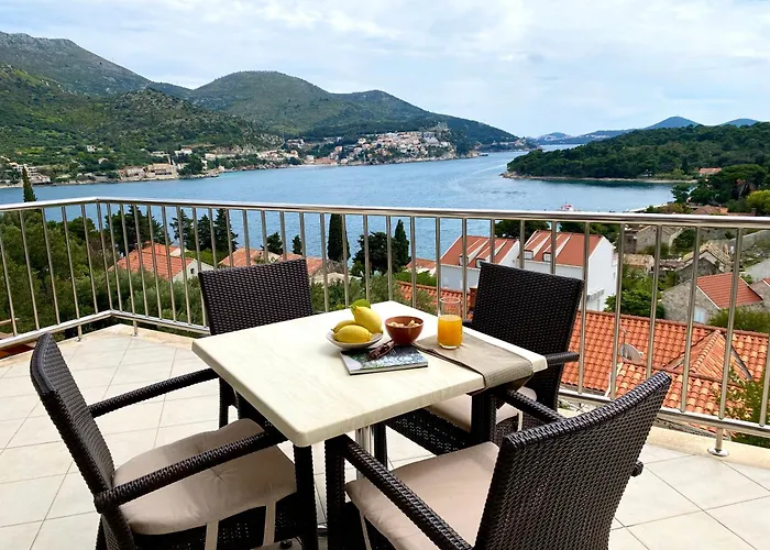 Lägenhet Punta Vale I 2bdr With Stunning Views Zaton (Dubrovnik-Neretva)