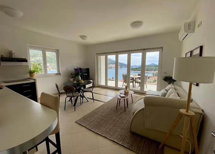 Punta Vale I 2bdr With Stunning Views * Zaton (Dubrovnik-Neretva)